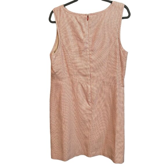 Pendleton Dress Size 14P Red Multi Sleeveless Women Business Work Made In USA - Picture 8 of 12